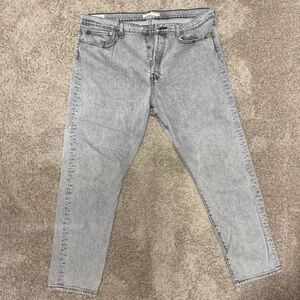 Levi’s 501 Gray Acid Wash Denim Jeans